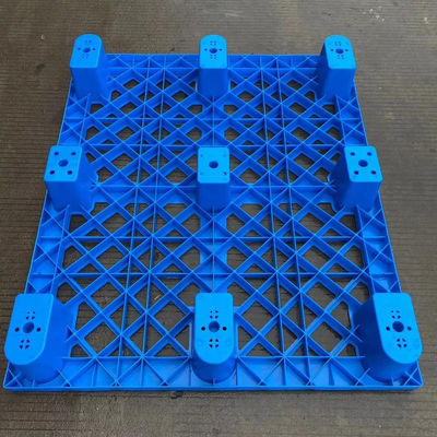 좋은 가격 튼튼한 재사용 가능한 2방향 4방향 진입 유로 팔레트 경량 재활용 HDPE 매끄러운 표면 수출 플라스틱 온라인으로