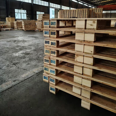 좋은 가격 목재 팔레트 4면 입구 단일 면 화물 팔레트 1200 X 1000 mm 창고 운송용 온라인으로